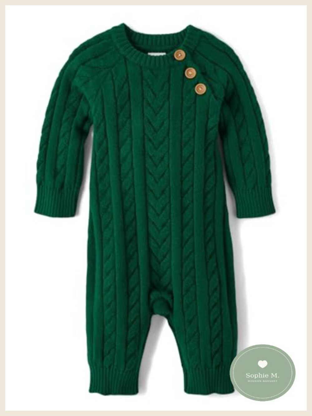 Infant Cable Knit Romper Long Sleeve Sweater Pants Baby Boy Newborn